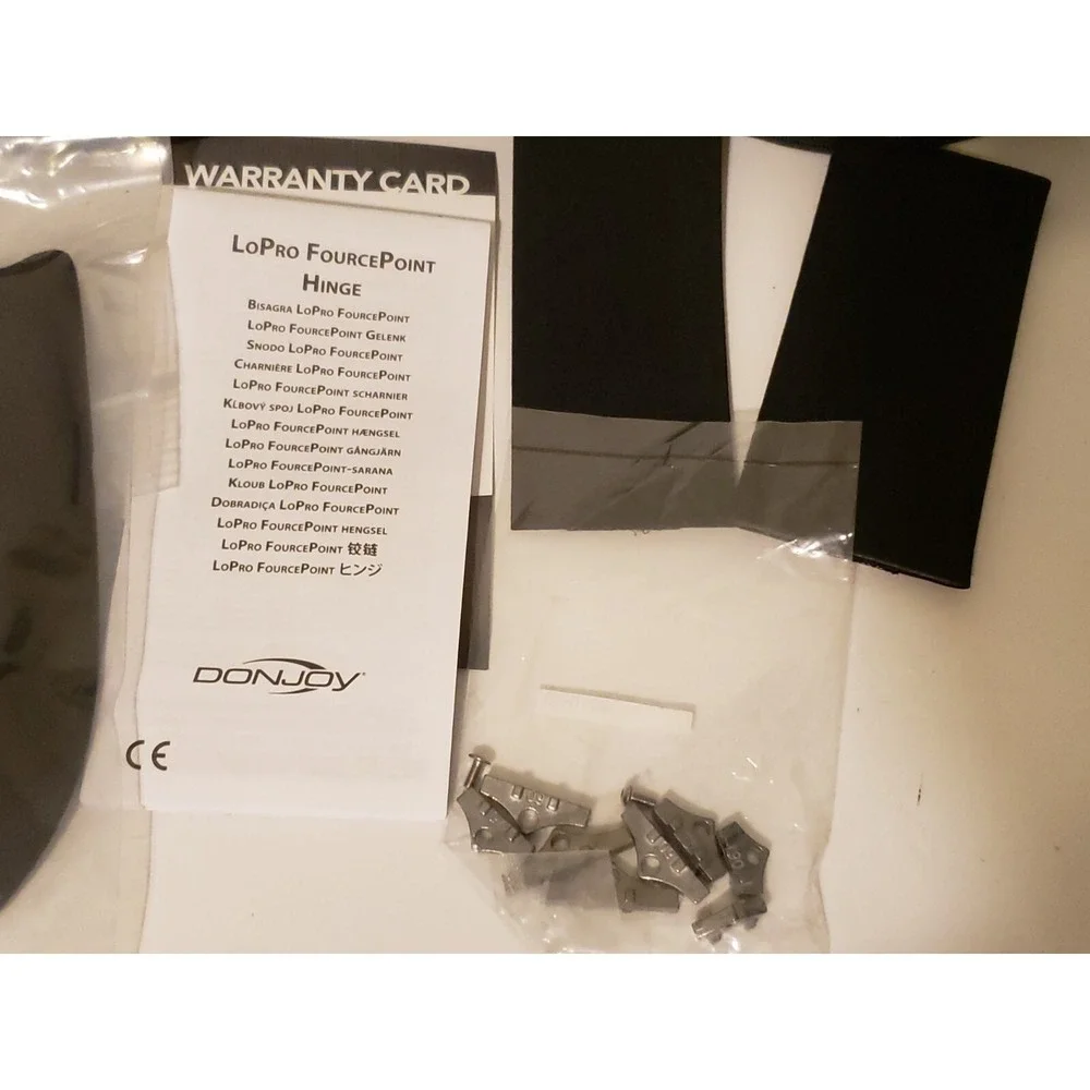 Donjoy‎ Mesh Bag With Miscellaneous Strap Pads Fourcepoint Hidge No Brace